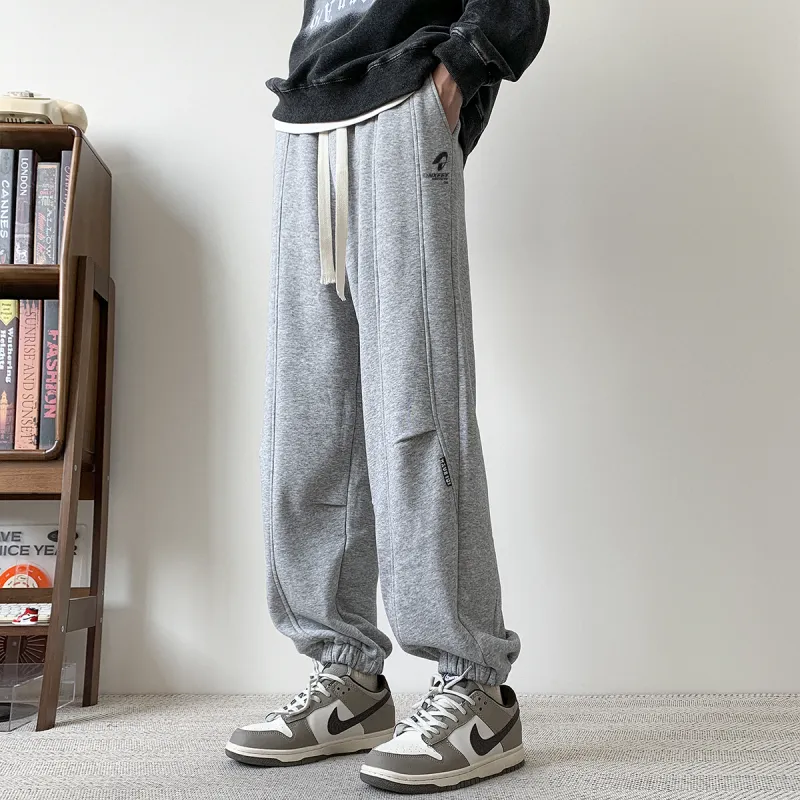 Qnxeey Casual Pants Unisex-24