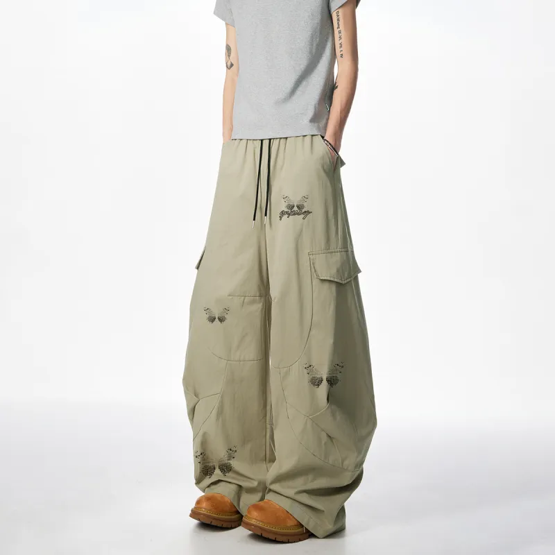 Qnxeey Casual Pants Unisex-15