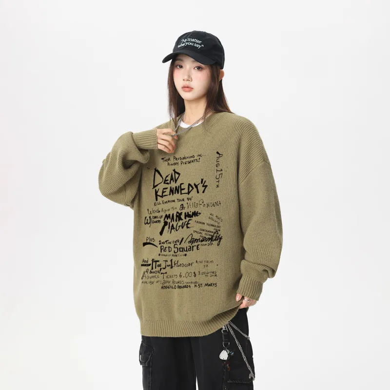 Qnxeey Knitwear Unisex-22