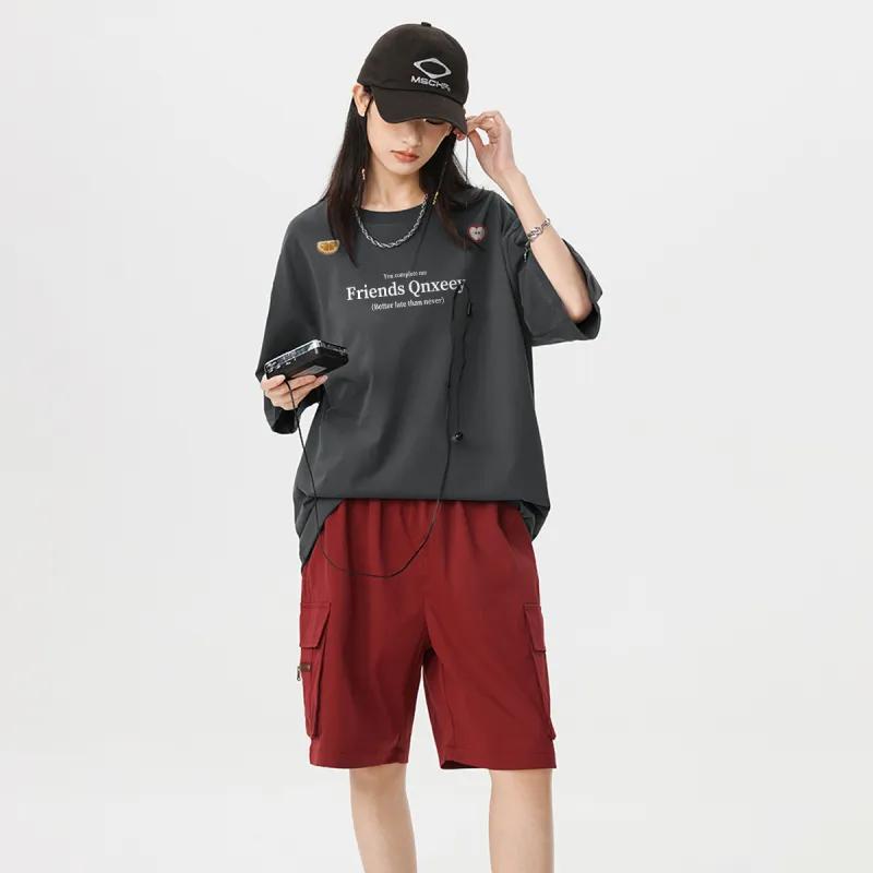 Qnxeey T Shirts Unisex-41