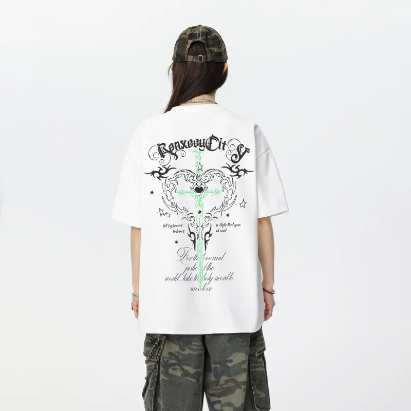 Qnxeey T Shirts Unisex-4