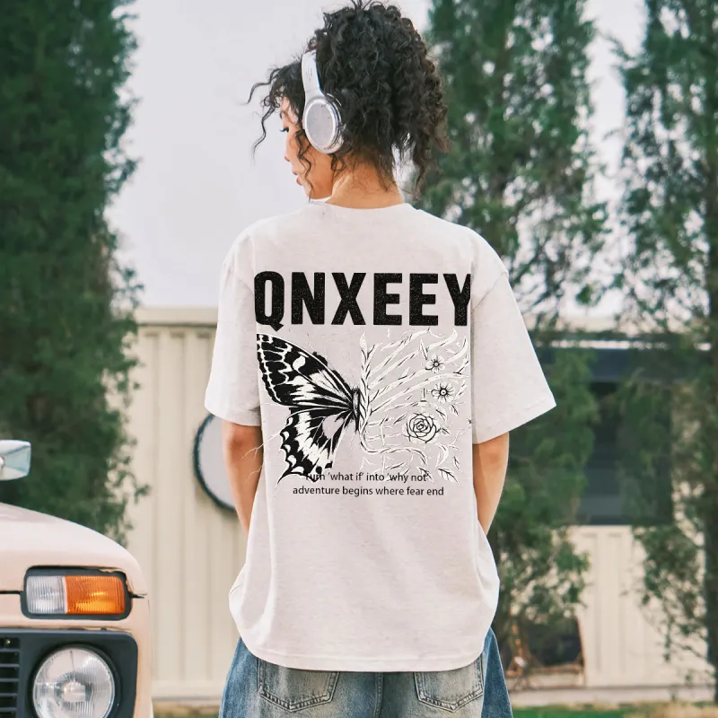Qnxeey T Shirts Unisex-20