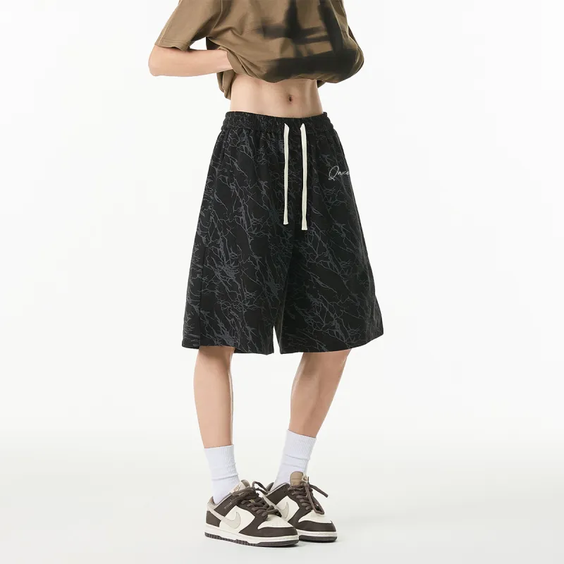 Qnxeey Casual Shorts Unisex-2