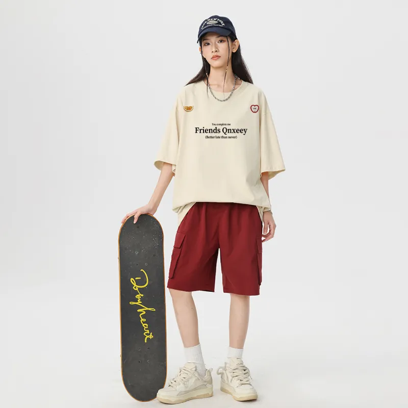 Qnxeey T Shirts Unisex-24