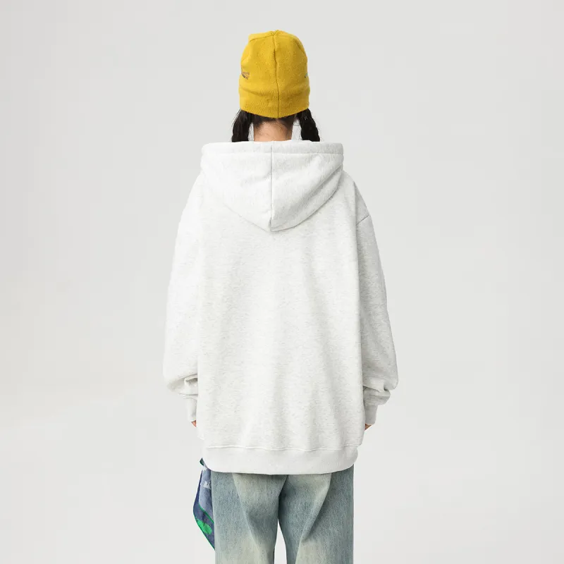 Qnxeey Sweatshirt Unisex Burgundy-10