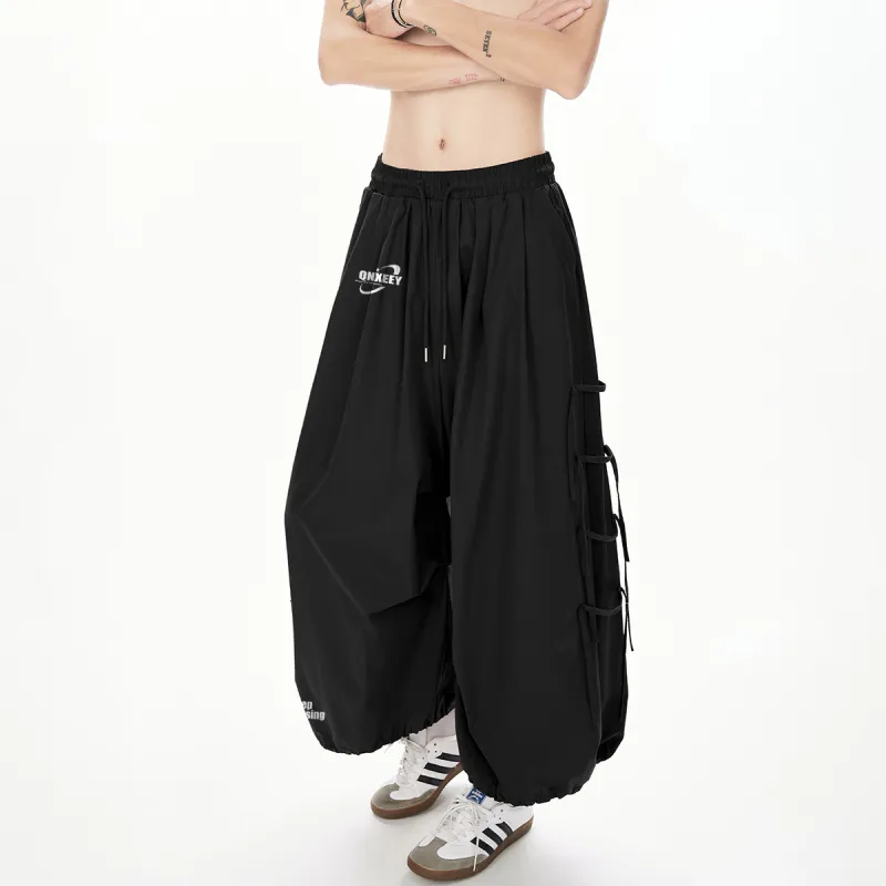 Qnxeey Casual Pants Unisex-5