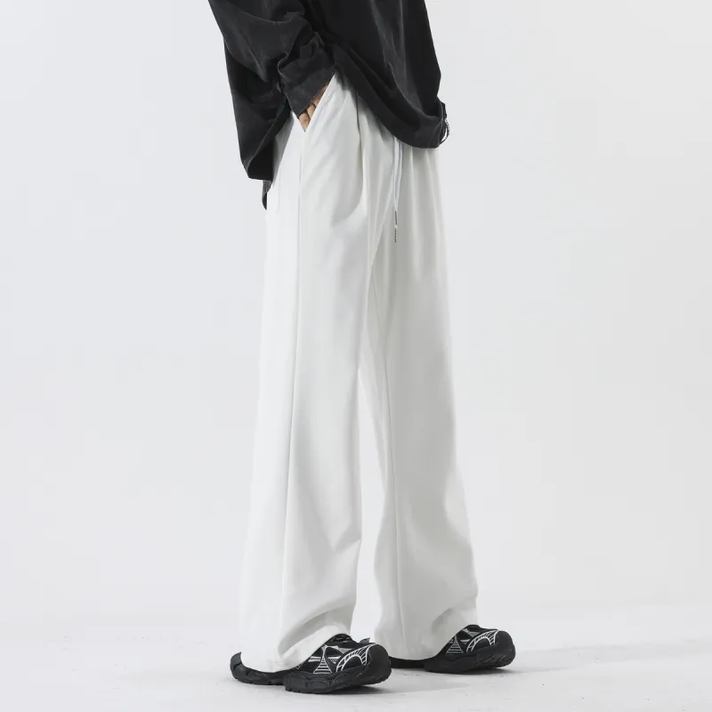 Qnxeey Casual Pants Unisex-11