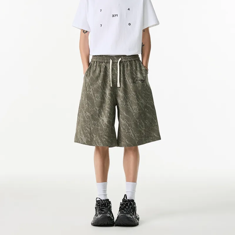 Qnxeey Casual Shorts Unisex-16