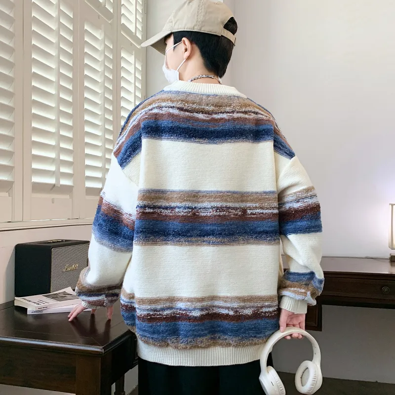 Qnxeey Sweaters Unisex-5