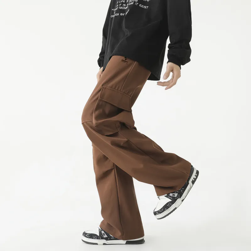 Qnxeey Cargo Pants Unisex-11