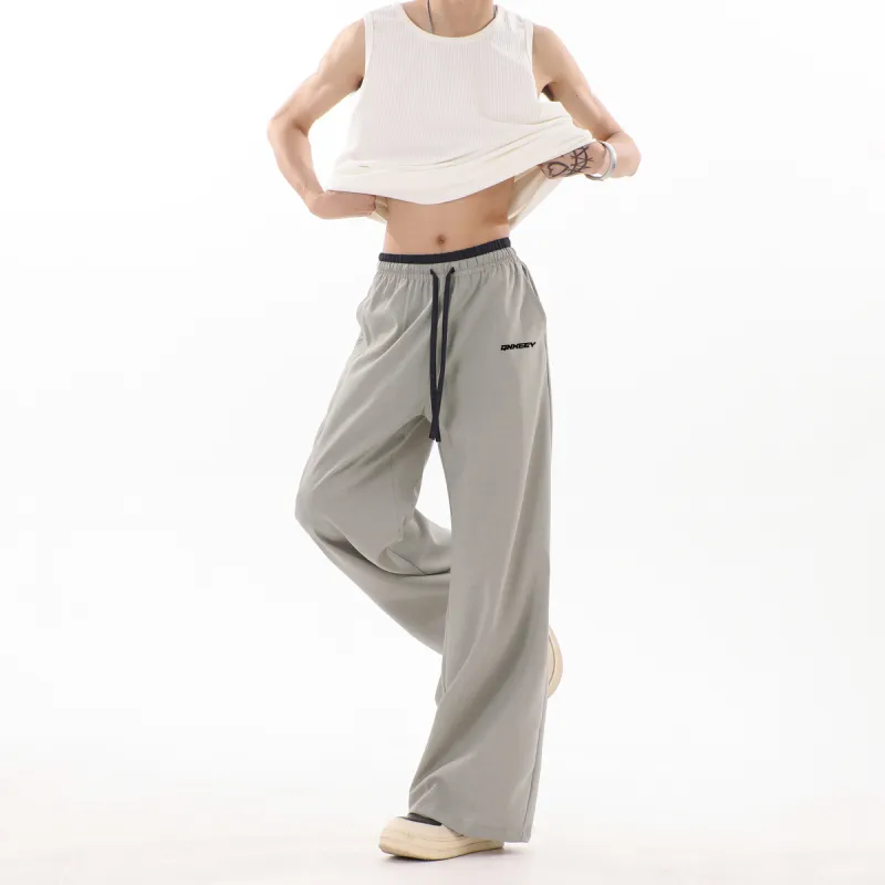 Qnxeey Casual Pants Unisex-8