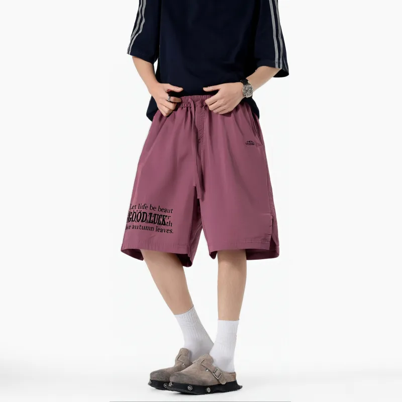 Qnxeey Casual Shorts Unisex-19