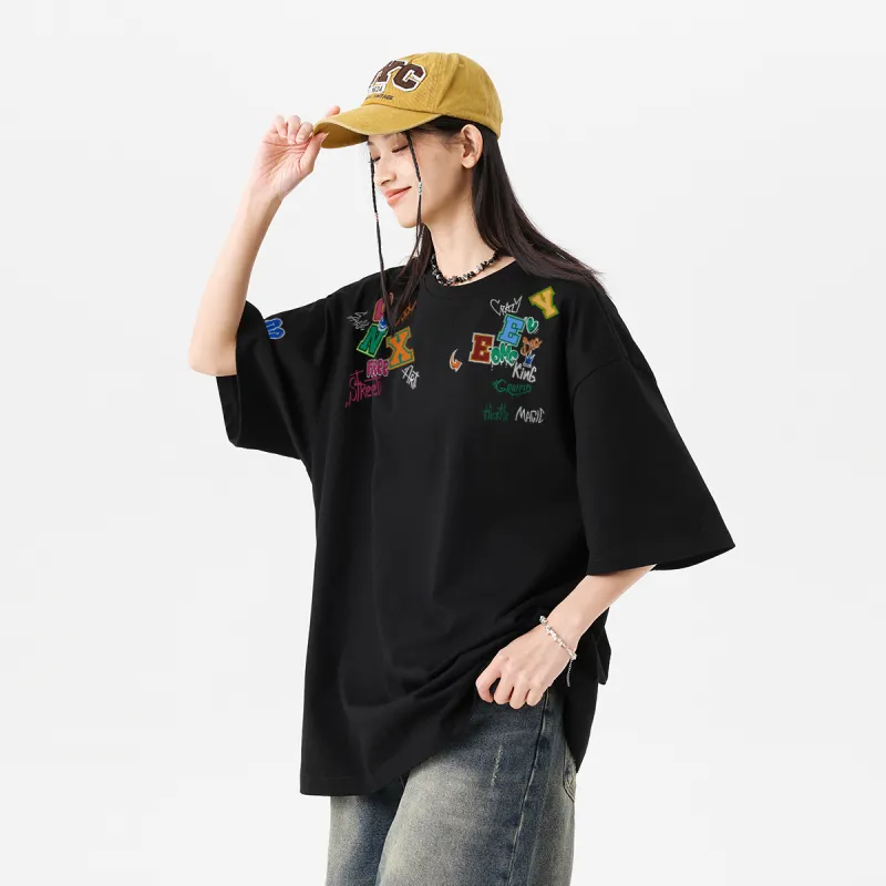 Qnxeey T Shirts Unisex-3