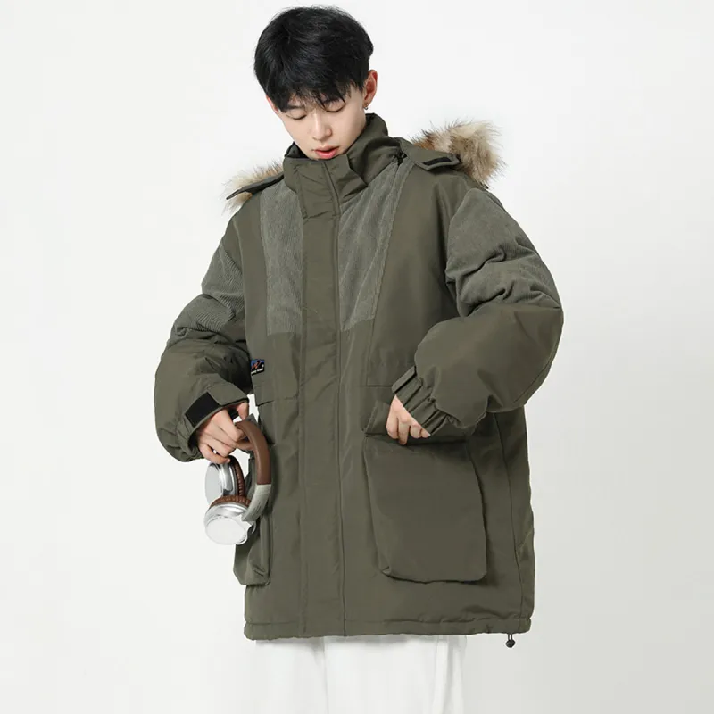 Qnxeey Puffer Jackets Unisex-17