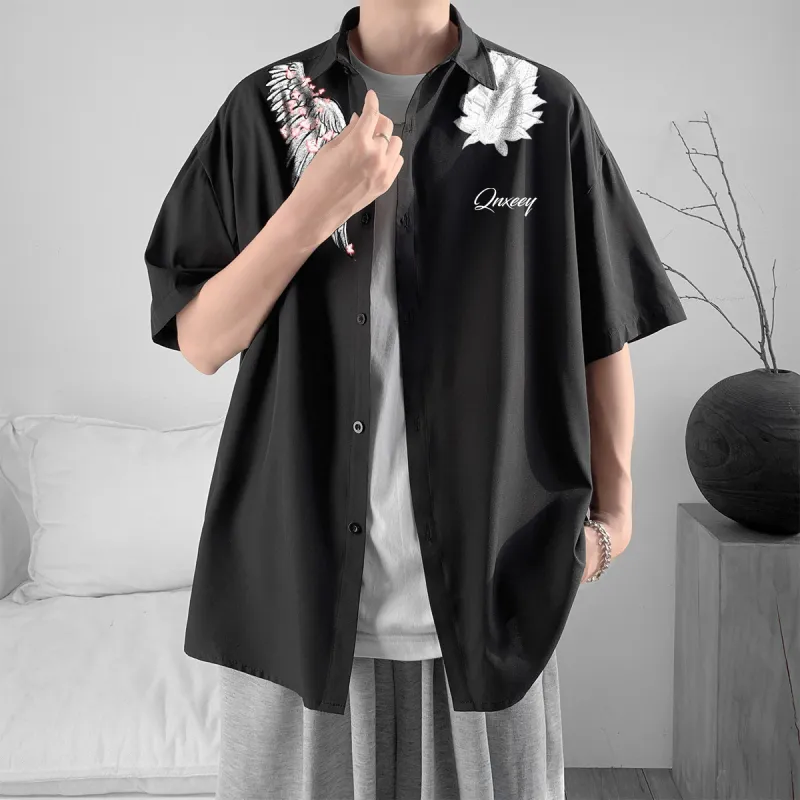 Qnxeey Shirts Unisex-5
