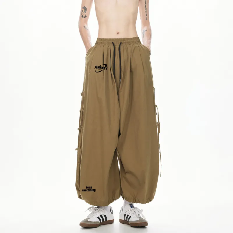 Qnxeey Casual Pants Unisex-23