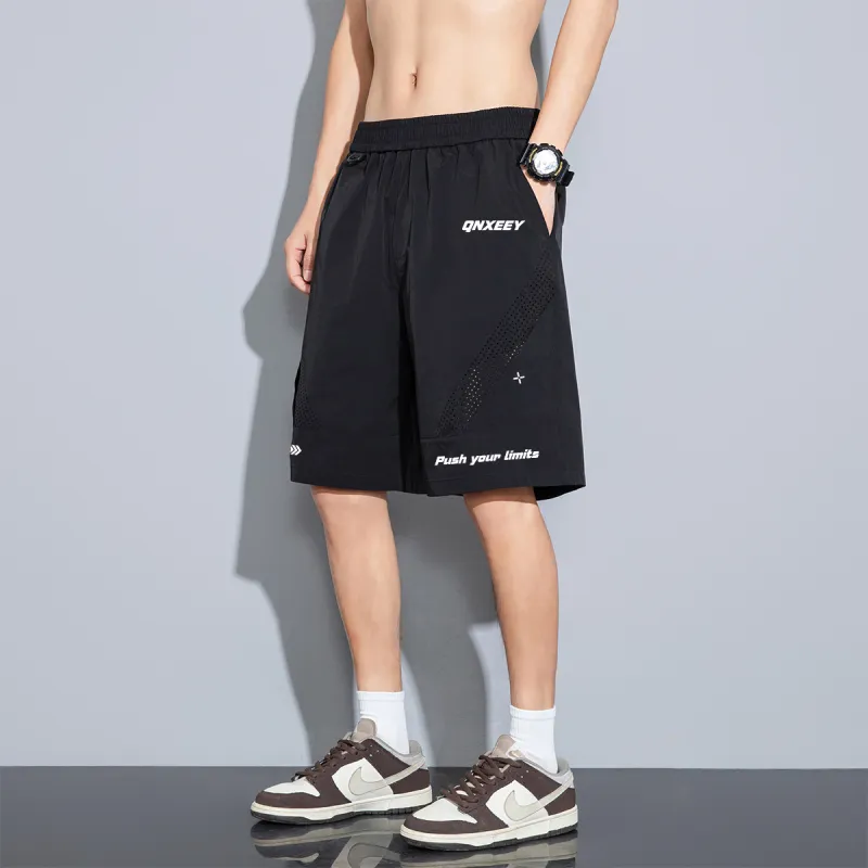 Qnxeey Casual Shorts Unisex-2