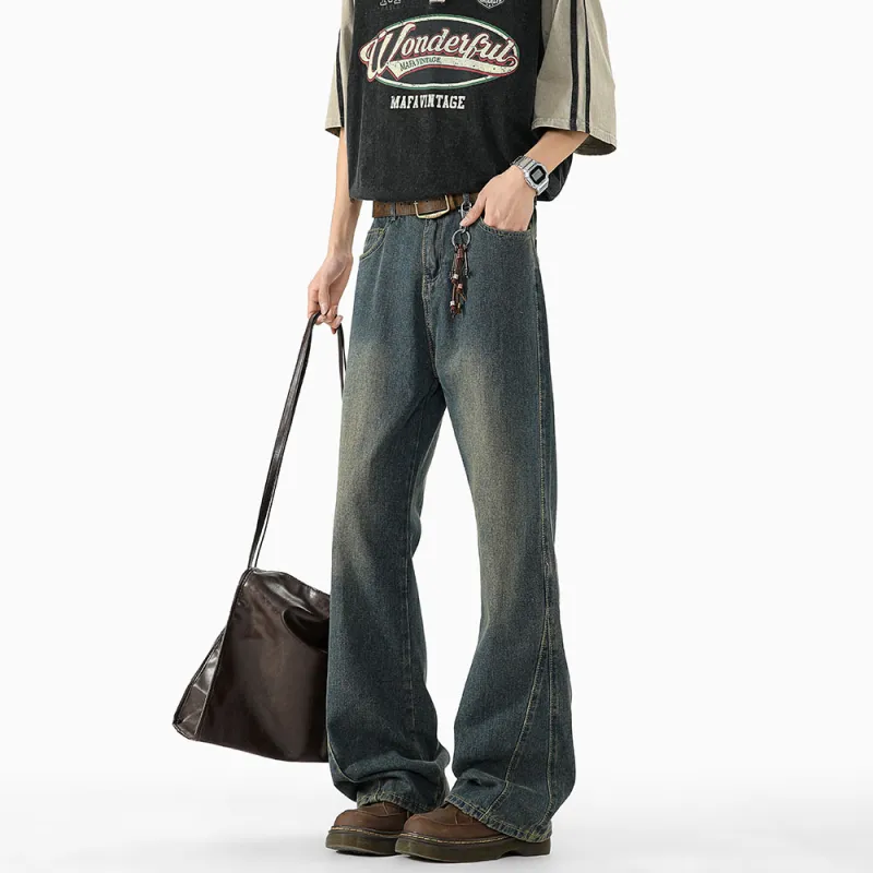 Qnxeey Jeans Unisex-6