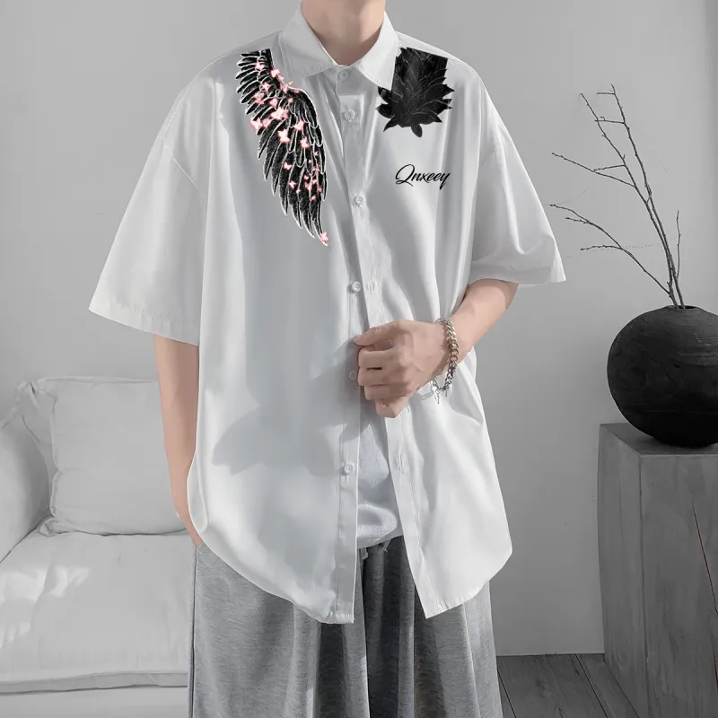Qnxeey Shirts Unisex-11