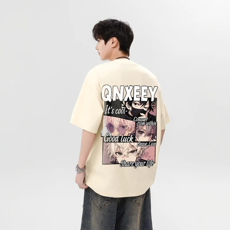 Qnxeey T Shirts Unisex-15