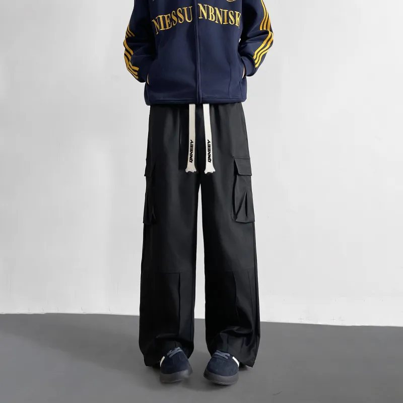 Qnxeey Cargo Pants Unisex-2