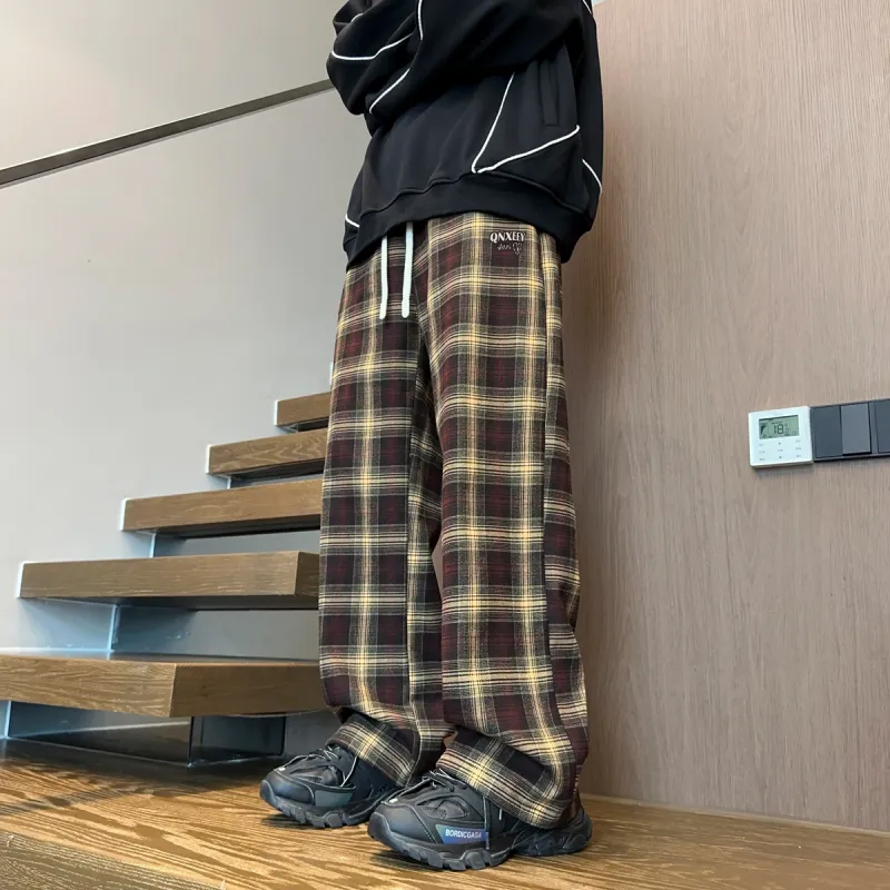Qnxeey Casual Pants Unisex-9