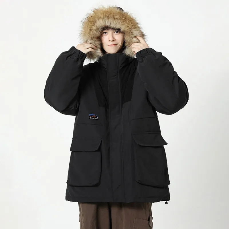 Qnxeey Puffer Jackets Unisex-2