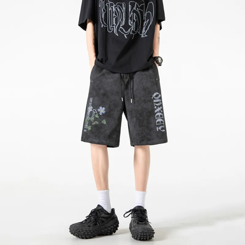Qnxeey Casual Shorts Unisex-9