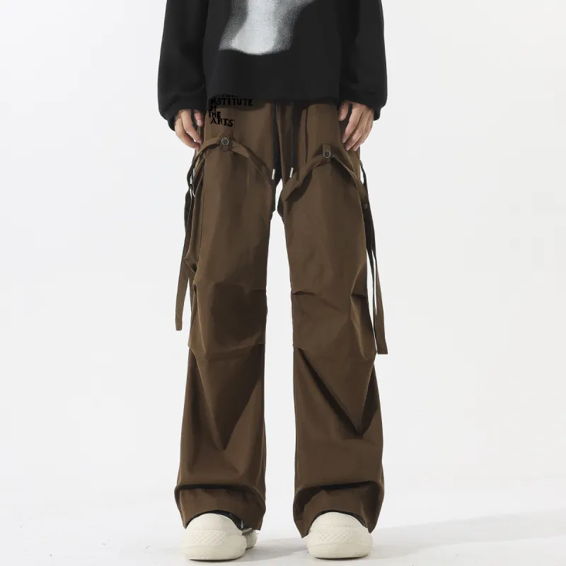 Qnxeey Cargo Pants Unisex-9