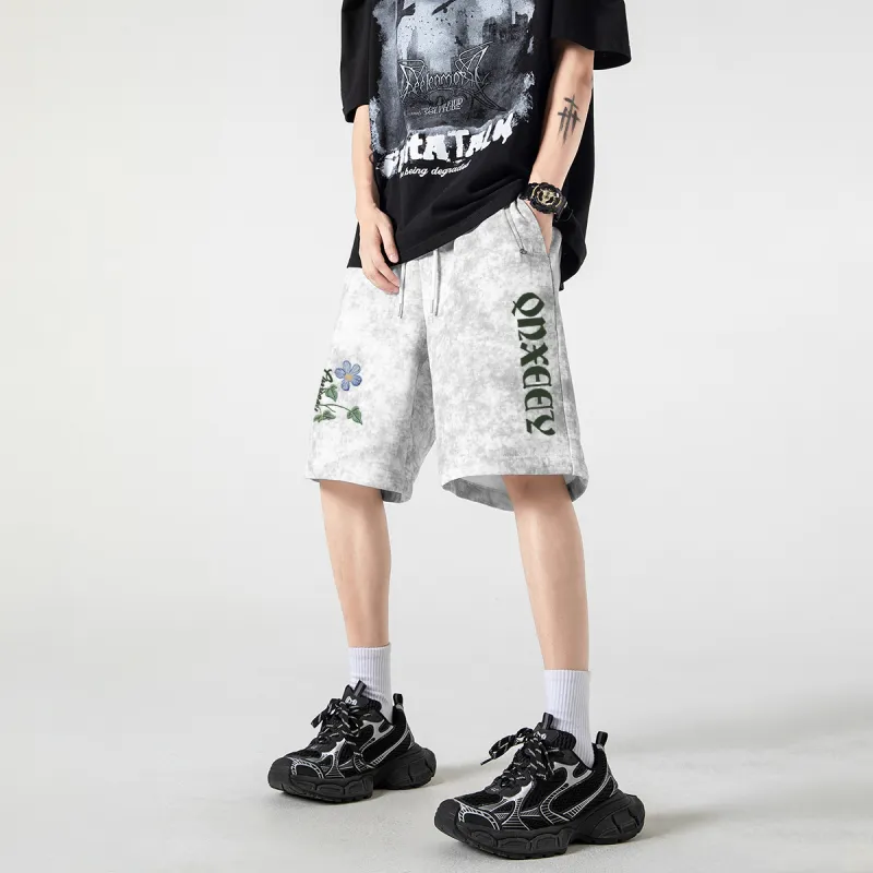 Qnxeey Casual Shorts Unisex-4