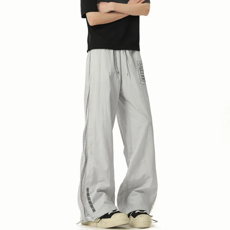 Qnxeey Casual Pants Unisex-9