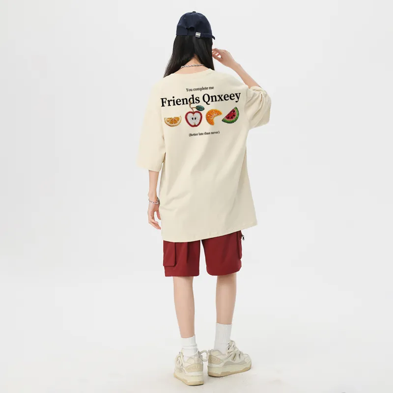 Qnxeey T Shirts Unisex-23