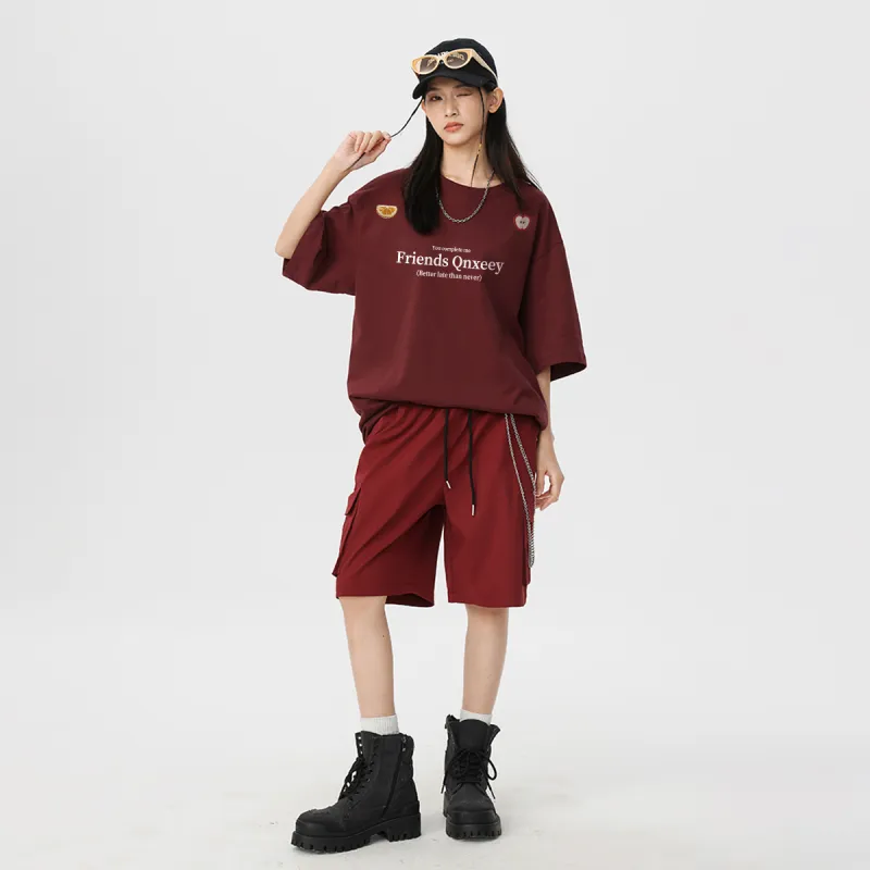 Qnxeey T Shirts Unisex-31