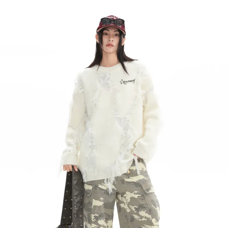 Qnxeey Sweaters Unisex-7