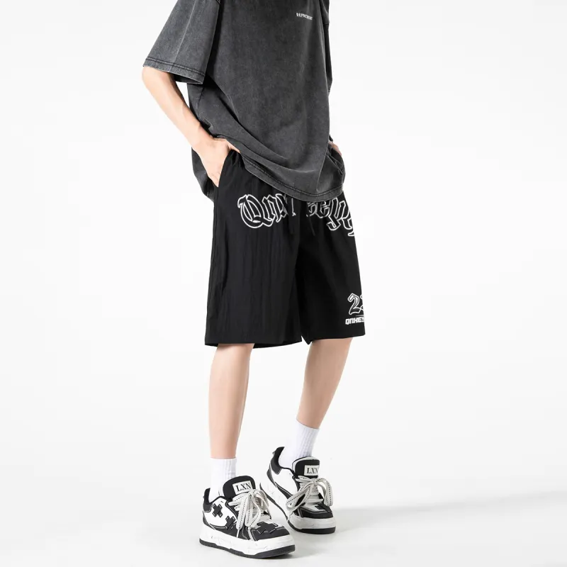 Qnxeey Basketball Shorts Unisex-5