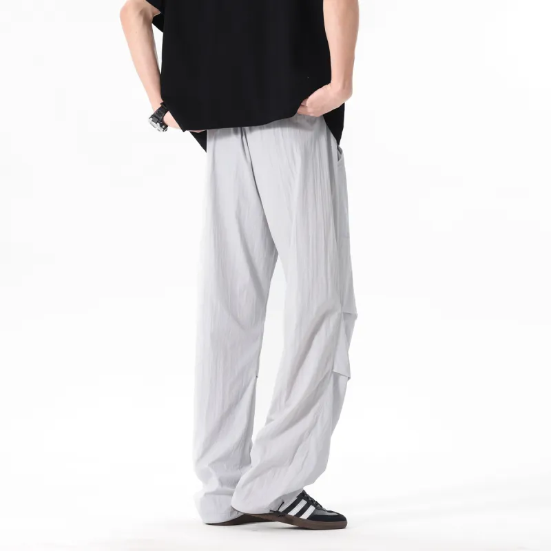 Qnxeey Casual Pants Unisex-3
