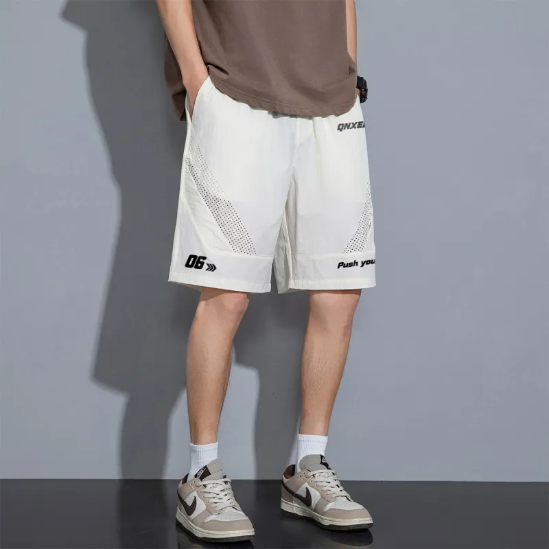 Qnxeey Casual Shorts Unisex-10