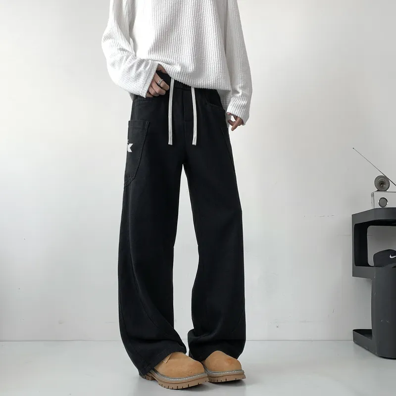 Qnxeey Jeans Unisex-3