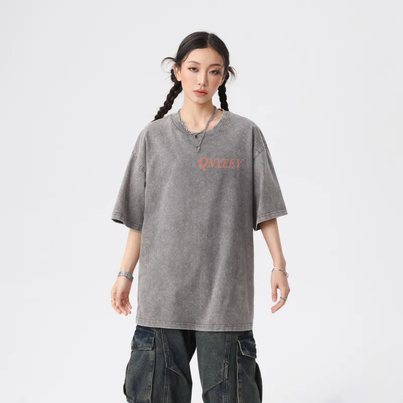 Qnxeey T Shirts Unisex-9