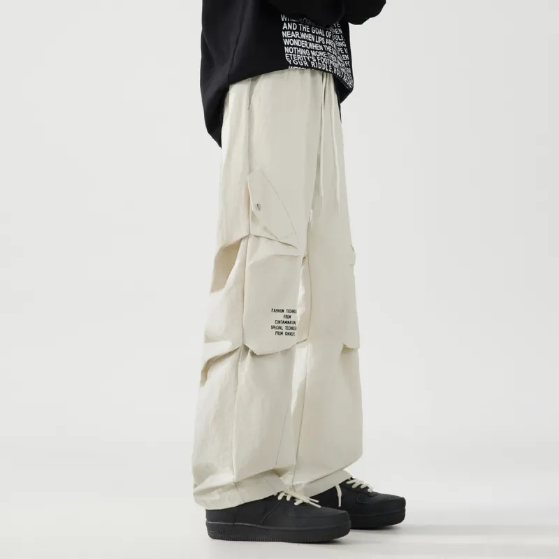 Qnxeey Cargo Pants Unisex-10