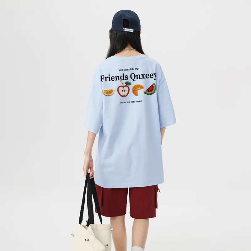 Qnxeey T Shirts Unisex-16