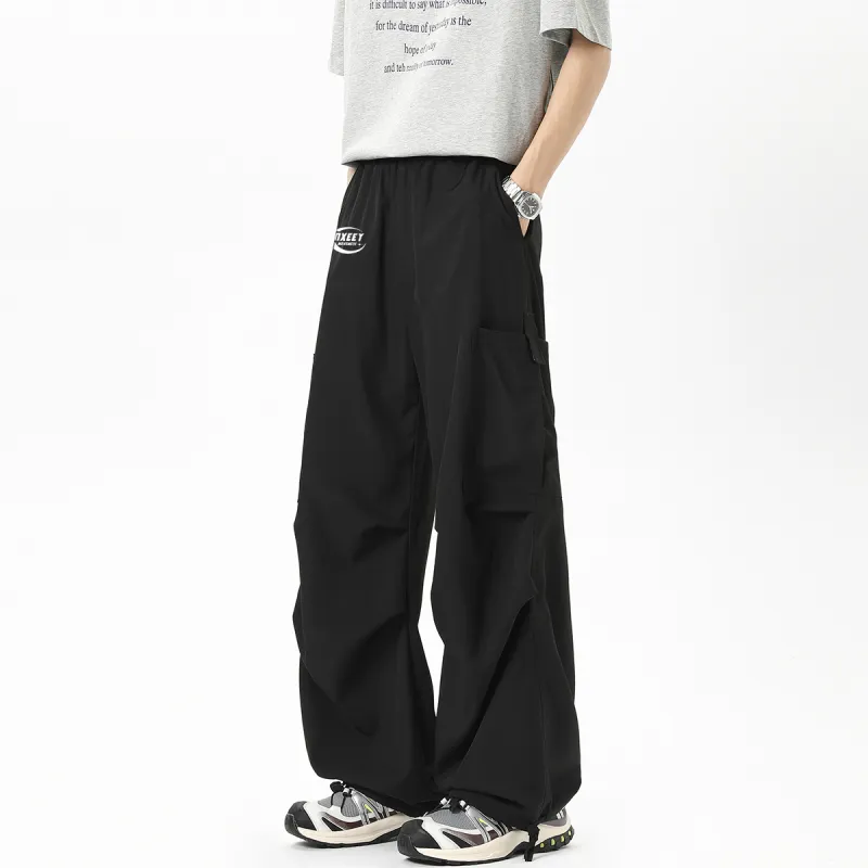 Qnxeey Casual Pants Unisex-4