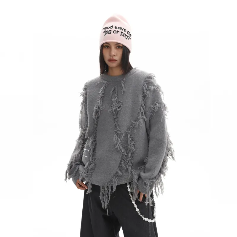 Qnxeey Sweaters Unisex-15