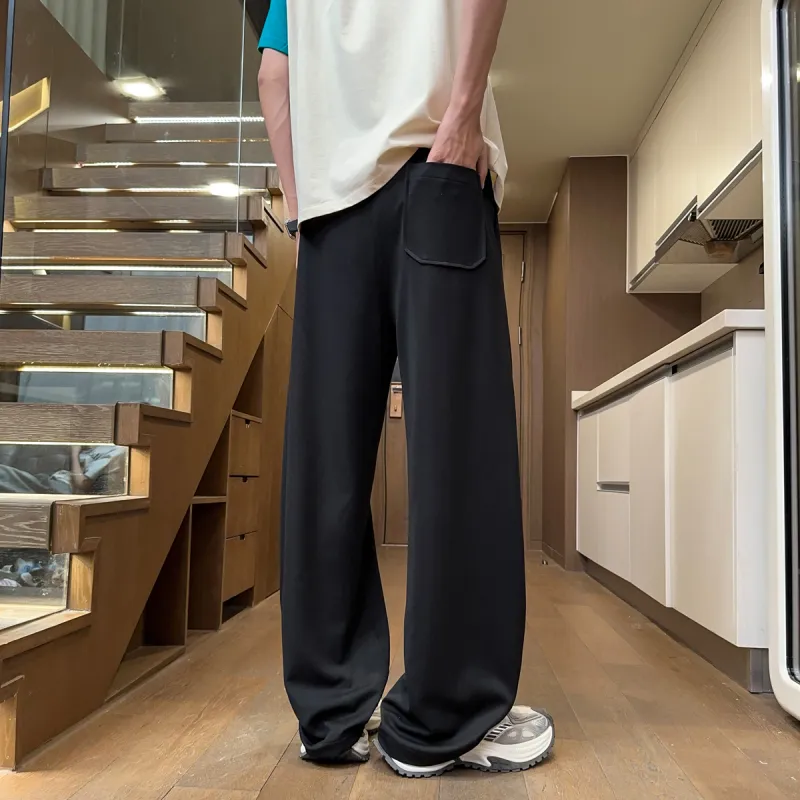 Qnxeey Casual Pants Unisex-2