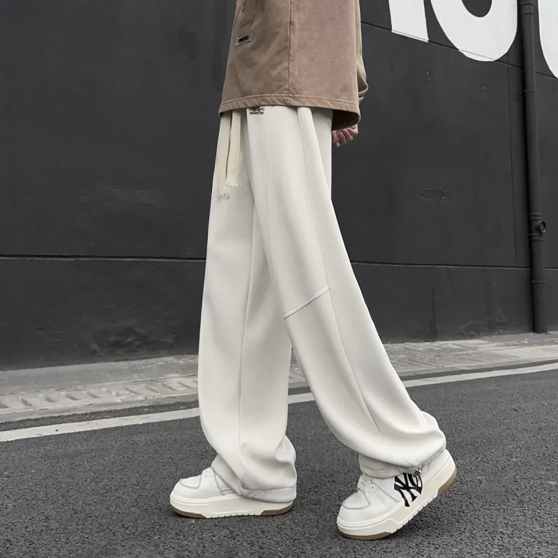 Qnxeey Knitted Sweatpants Unisex-15