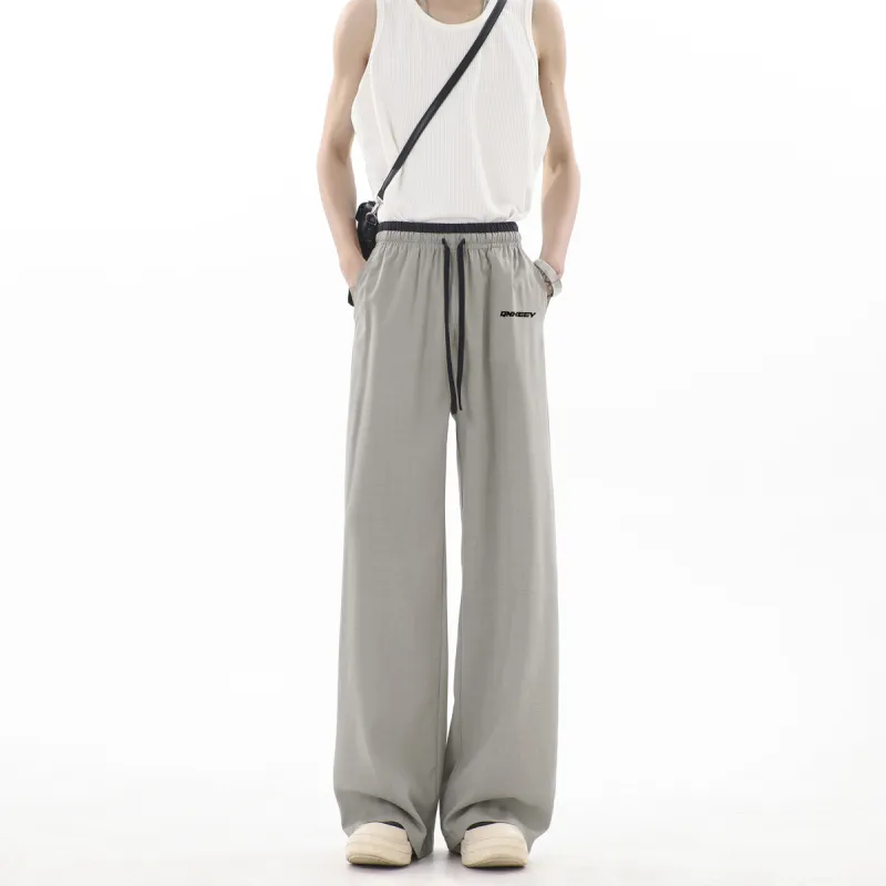 Qnxeey Casual Pants Unisex-11