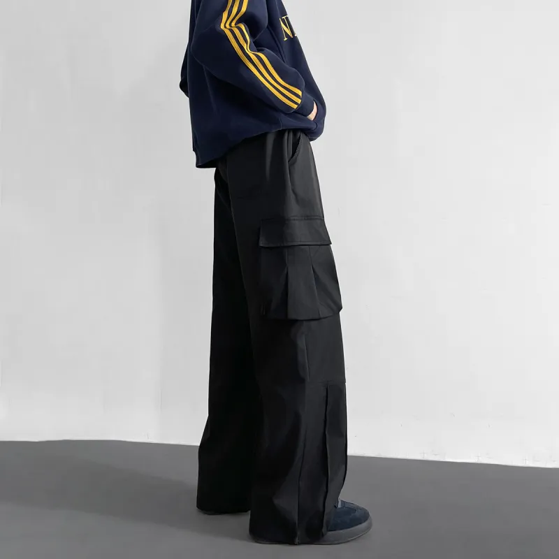 Qnxeey Cargo Pants Unisex-5