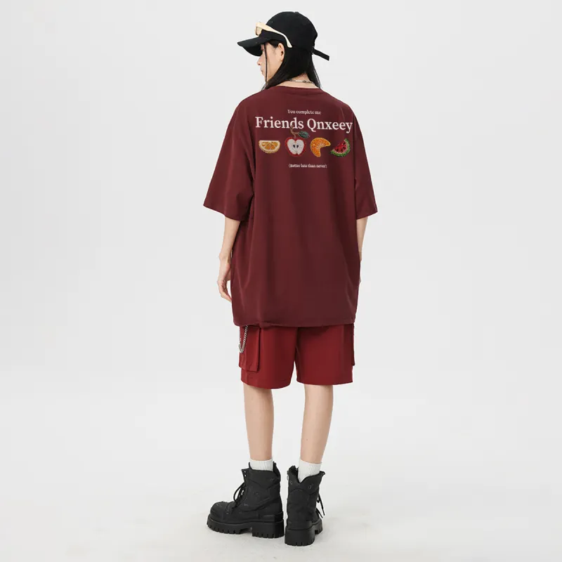 Qnxeey T Shirts Unisex-34