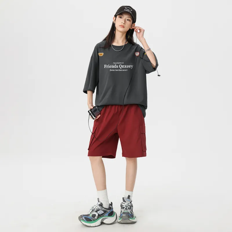 Qnxeey T Shirts Unisex-38