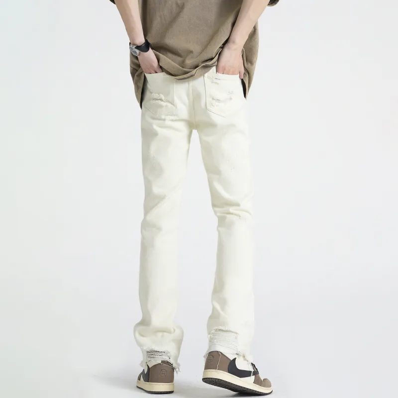 Qnxeey Jeans Unisex-5